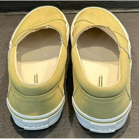 TOMS Fenix Slip-On Green Sneakers Women's Size 9 - Picture 5 of 9